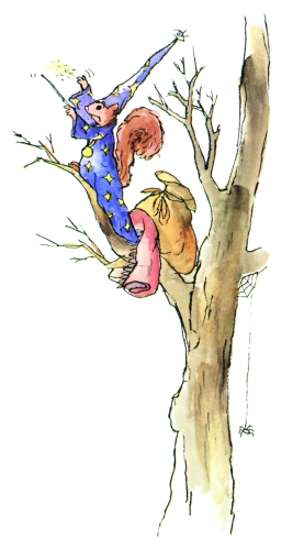 Eichhörnchen-Zauberer